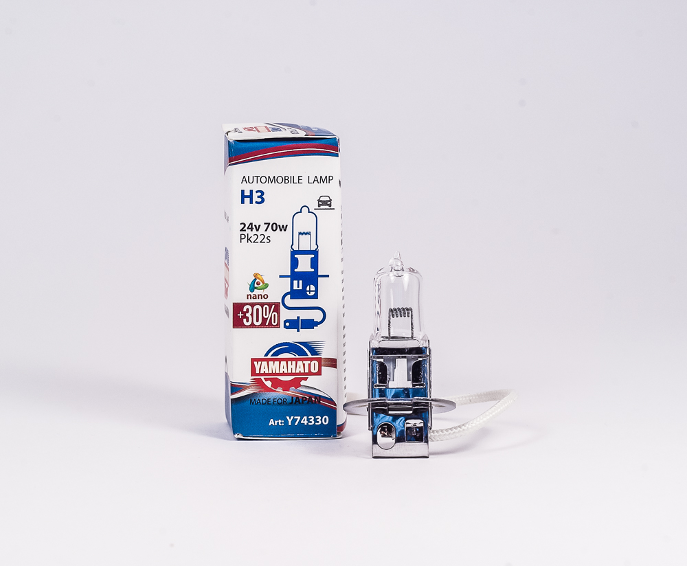 Автолампы H3 (12 -55) YAMAHATO