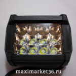 Фара диодная-ходов. огни FP 010 1шт 36 Вт 12 COB диодов CF-36W