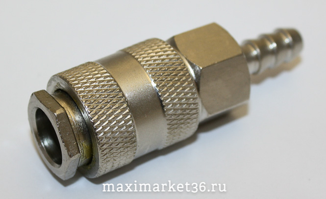 Быстросъём с клапаном D=8 PR-0729 -1936