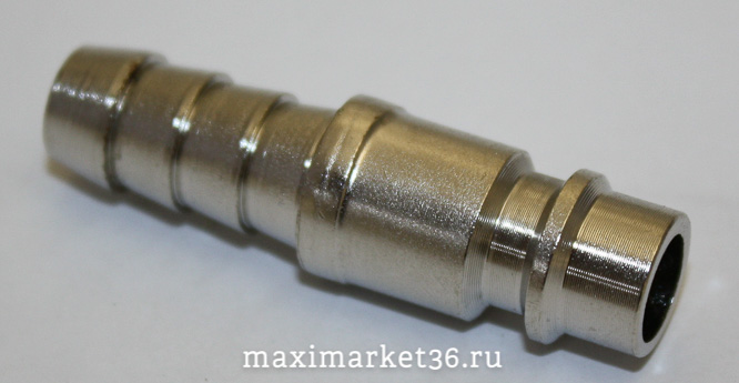 Штуцер (переходник под шланг) под быстросъём D 10мм -5864
