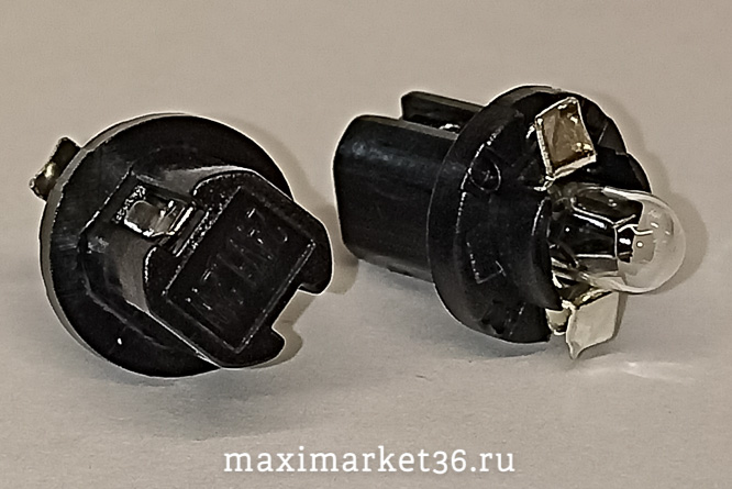 Автолампа W1.2W с ПАТРОНОМ (B8.5d) 24 V HIT лампа тахографа PR-1371