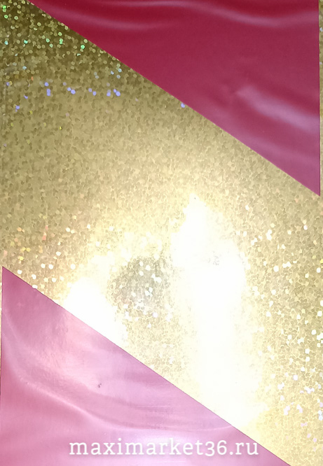 Наклейка "НЕГАБАРИТНЫЙ ГРУЗ"Отражатель-зебра точки цвет золото 10х50 голограф ПАРА 23243 (0521)