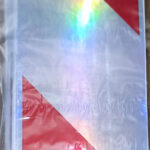 Наклейка "НЕГАБАРИТНЫЙ ГРУЗ"Отражатель-зебра 5х38 бит.стекло цвет серебро ПАРА 56227 (06130)