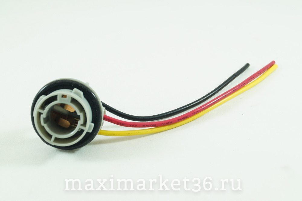 Патрон 12/2115, 105 Волга (2-х конт. с проводами0.5 мм кв) и на иномарки НОВЫЙ PR-0374/ZHX-012