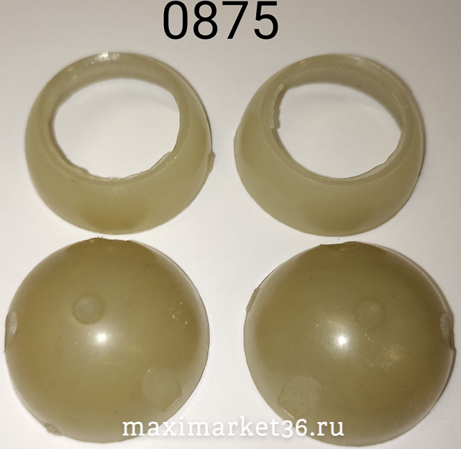 Вкладыш шаровой опоры -2101 ( верхний ) из 2х - частей