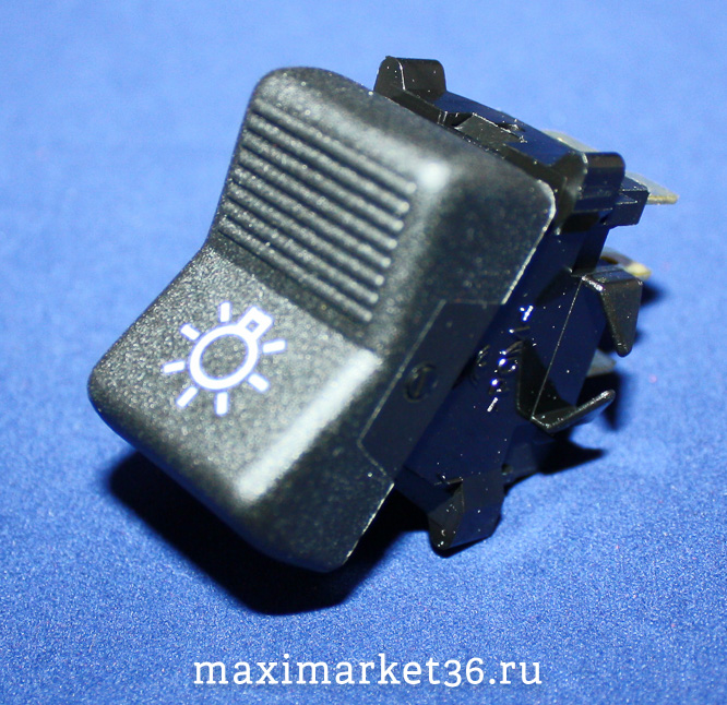 Выключатель наружнего освещ. (габар.) 6-ти конт 3 полож "Зубова Поляна"ВАЗ 2105-2107 П147-04.29