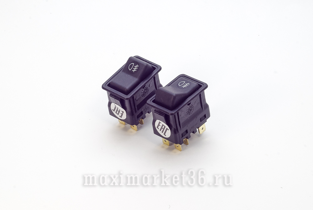 Выключатель противотуманных передних фар ГАЗ 3110 Завод 82.3709