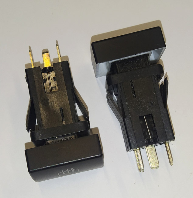 Выключатель противотуманных передних фар Приора 2170 ОАО «АВАР» г. Псков