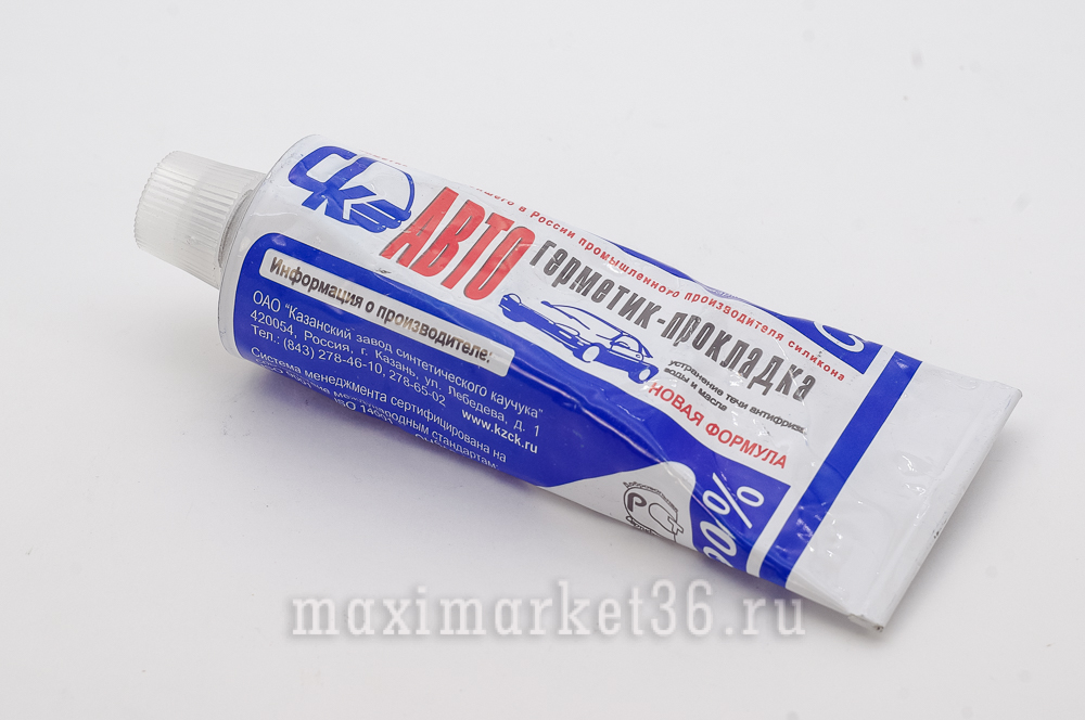 Герметик -прокладка силиконовый 180г г. Казань БОЛЬШОЙ ООО Весто