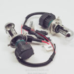 Лампа БИксеноновая 24В ПАРА ClearLight белая упаковка H4 4300K+контроллер 24В (жгут) (без блока)