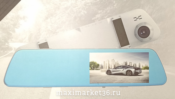 Видеорегистратор зеркало TDS TS-CAR 45 7653 Орбита