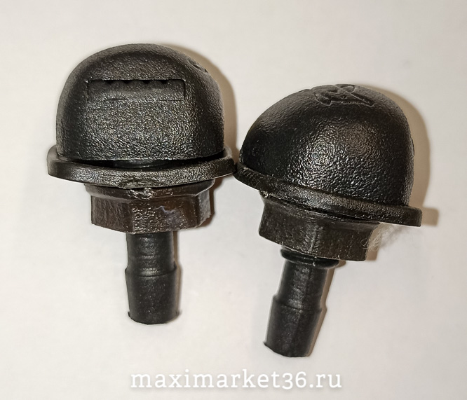 Жиклер омывателя (Германия) перед. стекла ( 4 сопла) 2108-099 (дельфин)