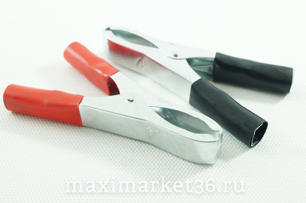 Зажимы проводки,аккумулятор (крокодилы)сред №3 50А