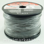 Провод одножильный медный 1,0мм (100 метров бухта) чёрный REXANT