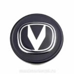 Наклейки на колпак ступицы с эмблемой D=60мм CHANGAN (4шт) ВЫПУКЛЫЕ ЧЁРНЫЕ