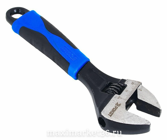 Ключ разводной 250мм 655083 РОКОТ двухкомпанентная ручка