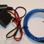 Лента СИНЯЯ 1м НИТЬ неоновая 12V LGX-B1