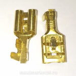 Клемма DF1227 мама большая (генератора) 9,5 (стартера)/100  Китай