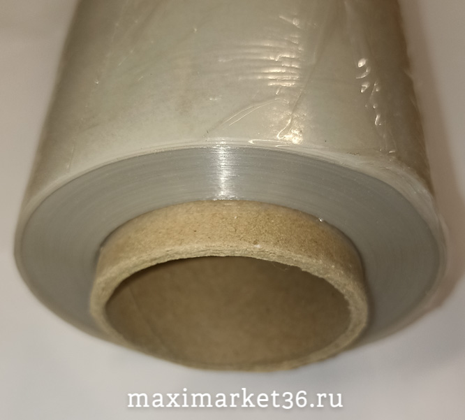 Плёнка стрейч 500*23мм прозрачная (ролик 2 кг нетто) 2сорт