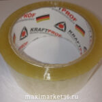 Скотч прозрачный ТОНКИЙ 48мм х 66м KRAFT