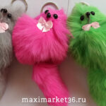 Пушистик- меховой ЗВЕРЁК С ХВОСТОМ