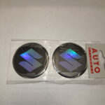 Наклейки на колпак ступицы с эмблемой SUZYKI (4шт) СВЕТООТРАЖ. СИЛИКОН