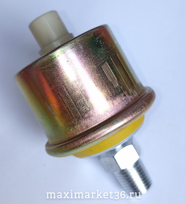 Датчик давления масла (грибок) КРАЗ МАЗ КАМАЗ ГАЗ (0-10Атм) ММ370-3829010(на клемму 6,3) -1137