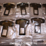 Заглушка -отключатель ремня безопасности МЕТАЛЛ+силик ручка с логотип.WOLKSVAGEN