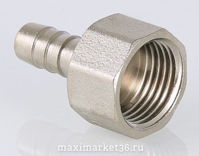 Штуцер (переходник) под шланг с внутрен. резьбой 1/4" 12мм