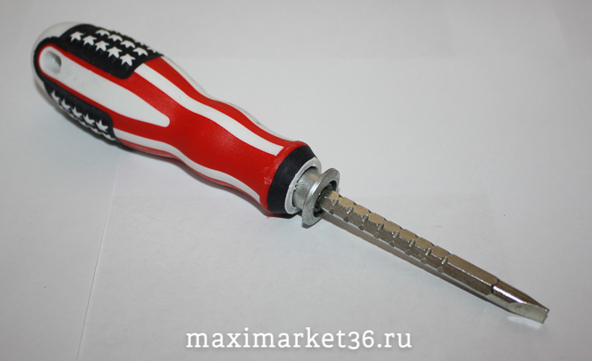 Отвёртка двухсторонняя "Америка" 160мм (Р) PR00764 (OT-009)