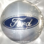Наклейки на колпак ступицы с эмблемой D=60мм FORD (4шт) ВЫПУКЛЫЕ ХРОМ