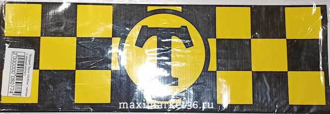 Наклейка TAXI молдинг10х30 магнит ЖЁЛТЫЙ+чёрныйПАРА 6615 (60774)