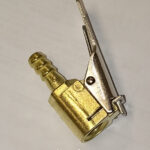 Наконечник шланга подкачки . "прищепка" 6мм (ЕВРО_БРОНЗА)  -1867 PR-0718