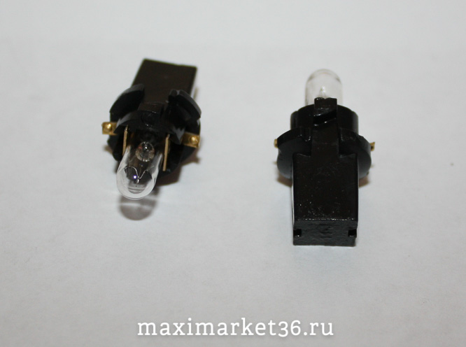 Патрон лампы панели приборов - 2108 с лампой (впаянной) Китай