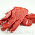 Перчатки обливные бензо-,масло-,водостойкие КРАСНЫЕ МБС "ГРАНАТ"1/12 СН
