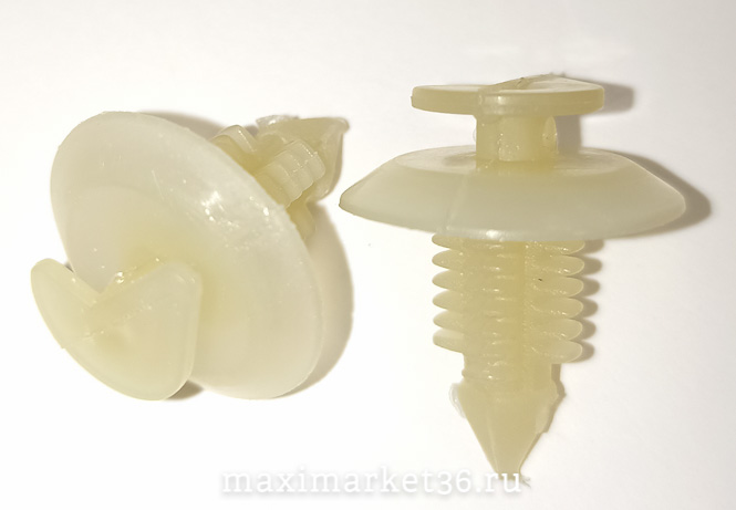 Пистон крепл. обивки двери-2108-6102053 жёлт. (Ставрополь) хорошие (запятая)