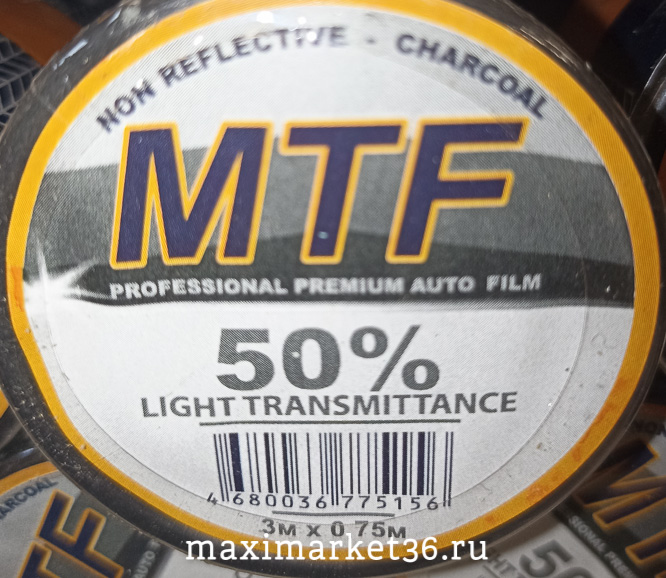 Плёнка тонировочная MTF Китай 0,5м 50%