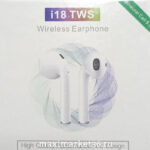 Наушники БЕСПРОВОДНЫЕ BLUETOOTH/FM/TF i18TWS 1132