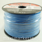 Провод одножильный медный 2,5мм (100 метров бухта) синий REXANT