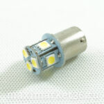 Автолампа P21W (BA15s) 8 SMD-5050 одноконтакт. WHITE 24V (поворот,стоп-сигнал) DIM PR-1349