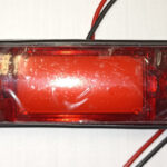 Фонарь габаритн.(ОГ-40 LED) КРАСНЫЙ НЕОН 12-24Vсветод (анГФ-22,ФГ160,WAS W97.1)BD-7011- OPP/5шт/2шт