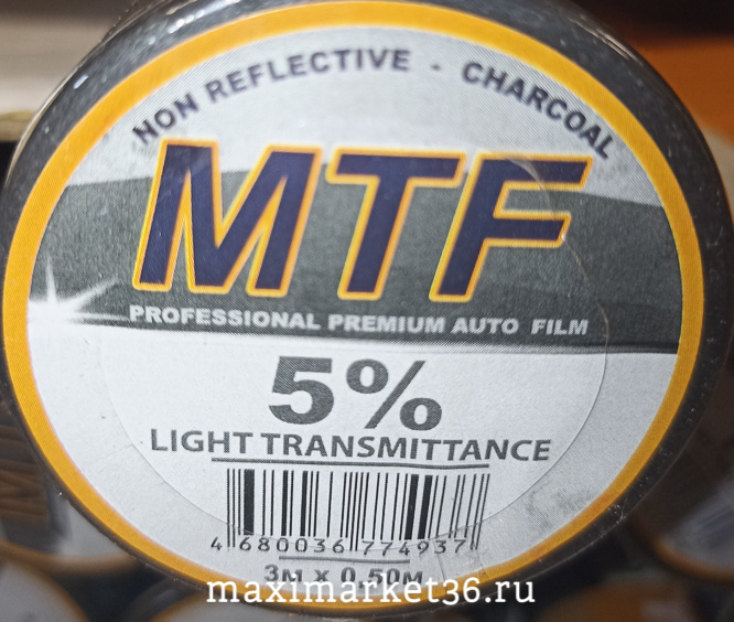 Плёнка тонировочная MTF Китай 0,75м 5%