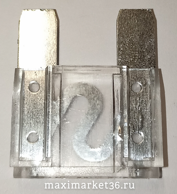 Предохранитель флажковый MAXI 80A BLACK ( T-114) TX PR-0588