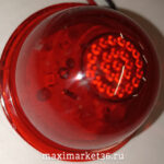Светодиодный элемент (LED) фонаря габаритного E102 красный 24В -1919 DA-00833