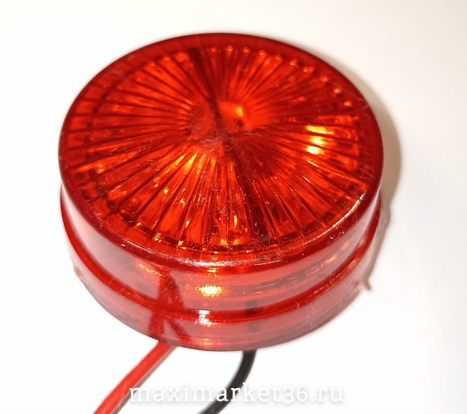 Светодиодный элемент (LED) фонаря габаритного E103 красный 24В -5434 DA-00835