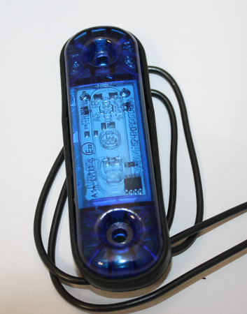 Фонарь габаритов (ГФ-22) LED СИНИЙ 12-24V SAMSUNG 6LED -11522