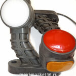 Фонарь габаритный универсальный ФГ-30-01.3716 НЕОН 12-24V ПАРА BD-7154