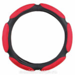 Оплётка руля М спонж С2R чёрно-красная С795R