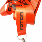Шнурок-держатель на шею "FOTON" модный с металлическим карабином