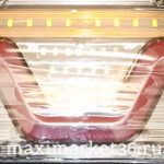 Фонарь задн LED универсальный с бегающ.повторителем и стопом 24V (ПАРА) W0028